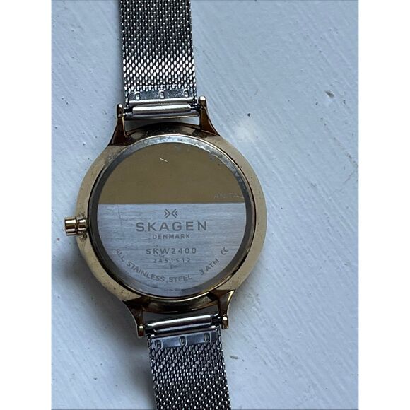 Skagen SKW2400 Silver Dial Stainless Steel Multifunction Women's Watch - Picture 3 of 10